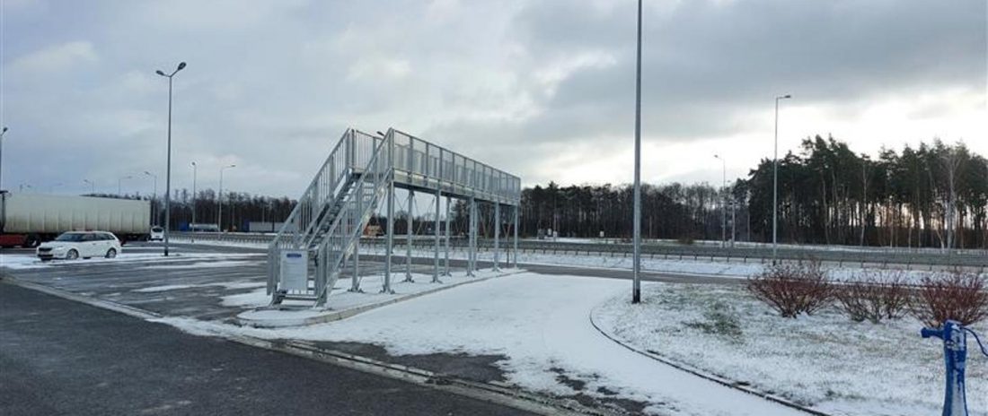 Польща: GDDKiA оновила інформацію про розташування пандусів для прибирання снігу з вантажівок