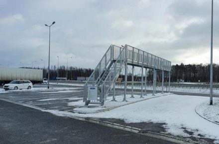 Польша: GDDKiA обновила информацию о расположении пандусов для уборки снега с грузовиков