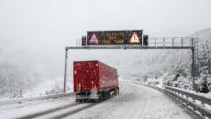 Іспанія: обмеження на рух вантажного транспорту через прогнозовані снігопади