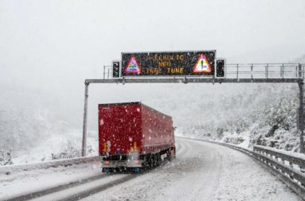 Испания: ограничения на движение грузового транспорта в связи с прогнозируемым снегопадом