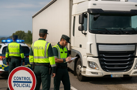 Испания: ограничения для движения грузовиков в 2026 году