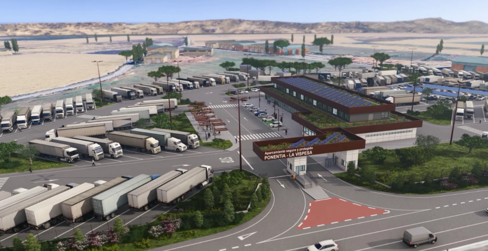 Испания: у логистического узла La Melusa–Tamarite построят охраняемую стоянку на 183 грузовика