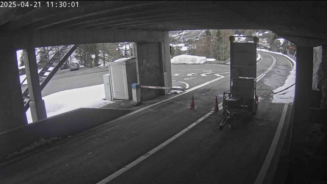 Графік закриття тунелю Гран-Сан-Бернард на 2026 рік