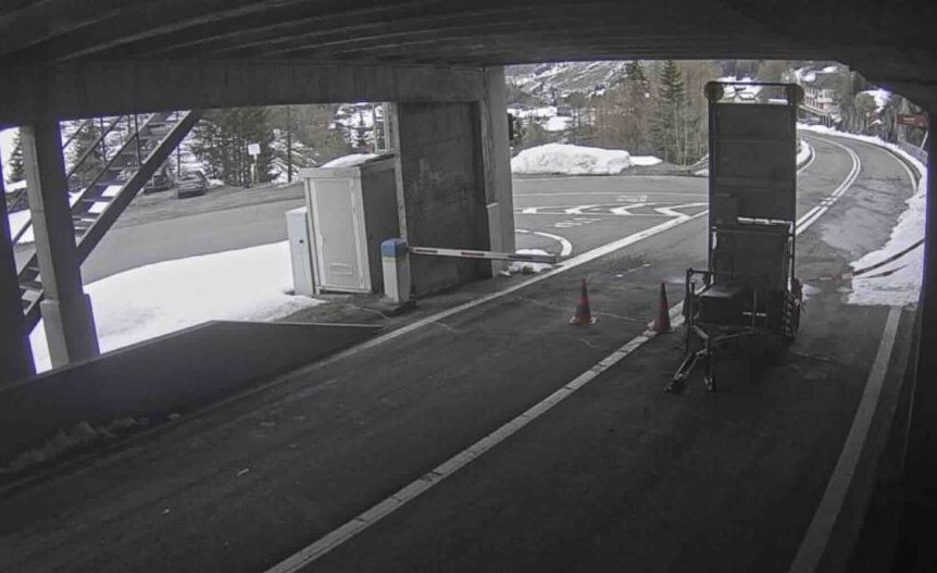 График закрытия тоннеля Гран-Сан-Бернардо на 2026 год