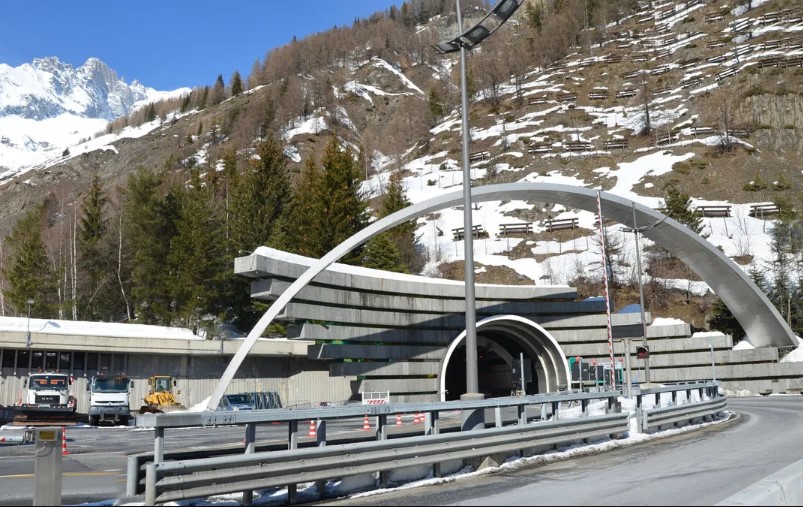 Тоннель Монблан: ночные закрытия до июля 2026 года
