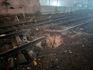 РФ вдарила безпілотний літальний апарат по цивільній і залізничній інфраструктурі Одещини