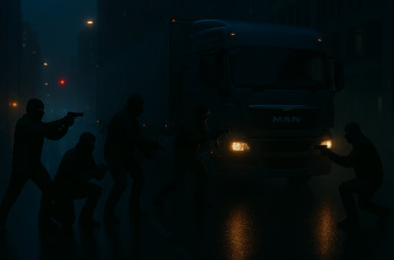 Германия: польский водитель лишился фуры с грузом после вооруженного нападения