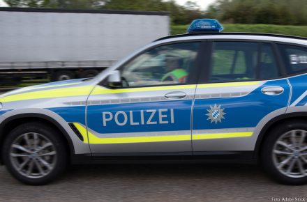 Германия: нидерландский грузовик задержан за значительный перегруз и превышение скорости