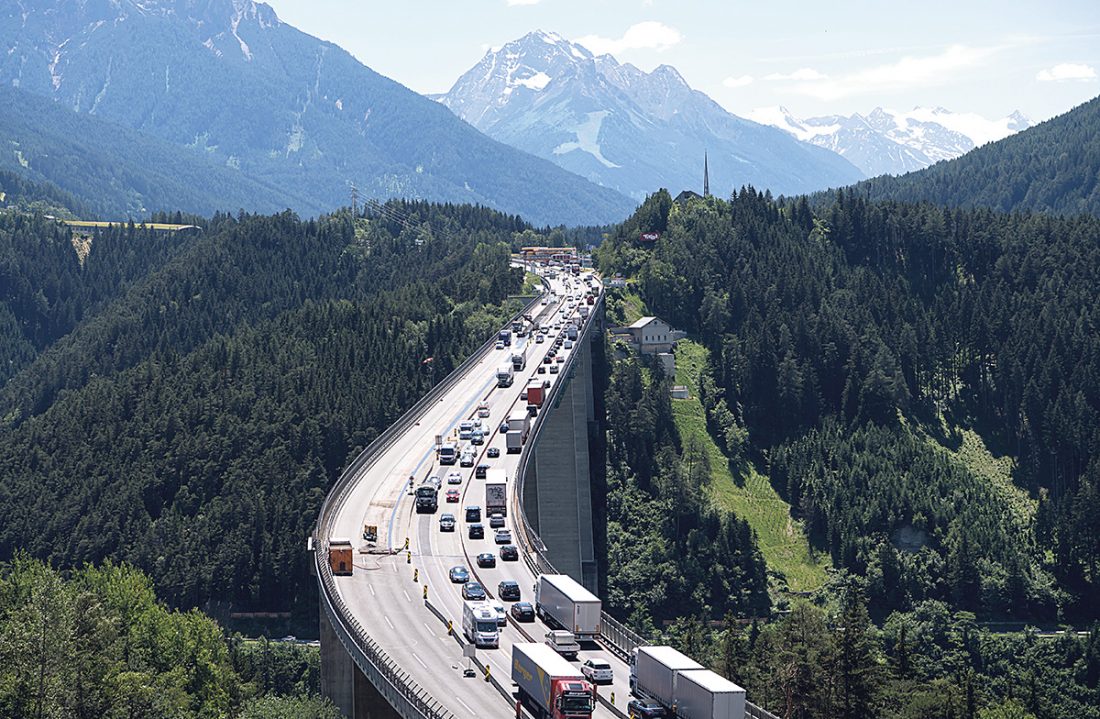 У Європейському суді відбудеться розгляд заборони руху транспорту на перевалі Бреннер