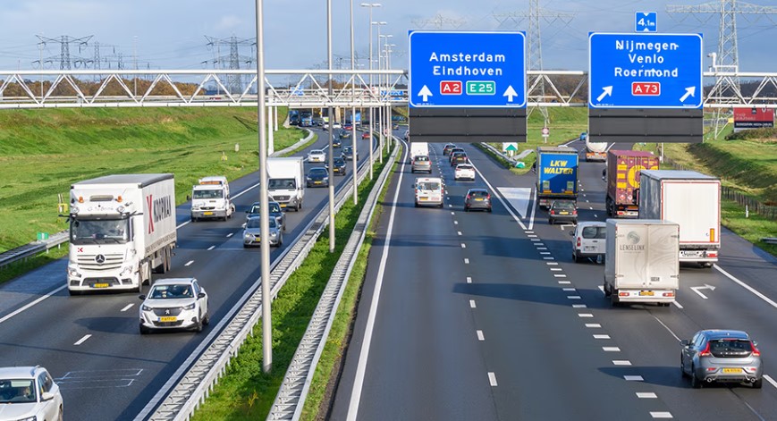 Нидерланды: из-за дорожных работ съезд Эхт на трассе A2 в сторону Веерта будет закрыт на несколько дней