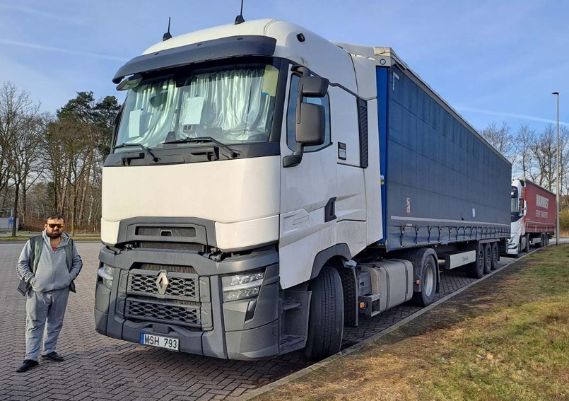 Нидерланды: суд разрешил водителю из Таджикистана задерживать грузовик до полной выплаты всех задолженностей по зарплате