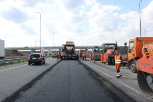 С начала года ликвидировано 2,1 млн кв м повреждений на дорогах