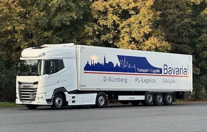 В Германии средь бела дня совершена кража полуприцепа с грузом с платной парковки