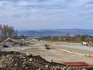 В Закарпатье продолжается строительство нового пункта пропуска