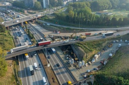 Бельгія: повне закриття траси E313 на 5 днів. Перебої в русі на ділянці Антверпен - Воммельгем