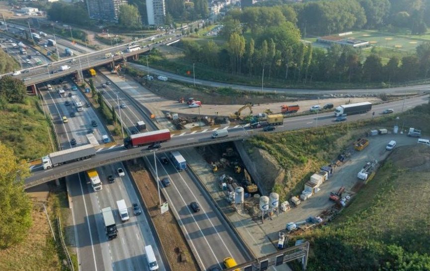 Бельгия: полное закрытие трассы E313 на 5 дней. Перебои в движении на участке Антверпен - Воммельгем