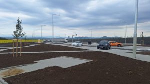 Чехія: на автодорозі D7 відкрили нову зону відпочинку майже на 100 паркових місць
