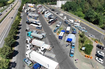 Германия: на A3 прошла масштабная проверка грузового и пассажирского транспорта