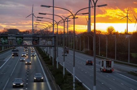 Бельгия: на трассе E17 возле Синт-Никлааса ограничат движение из-за ремонта дороги