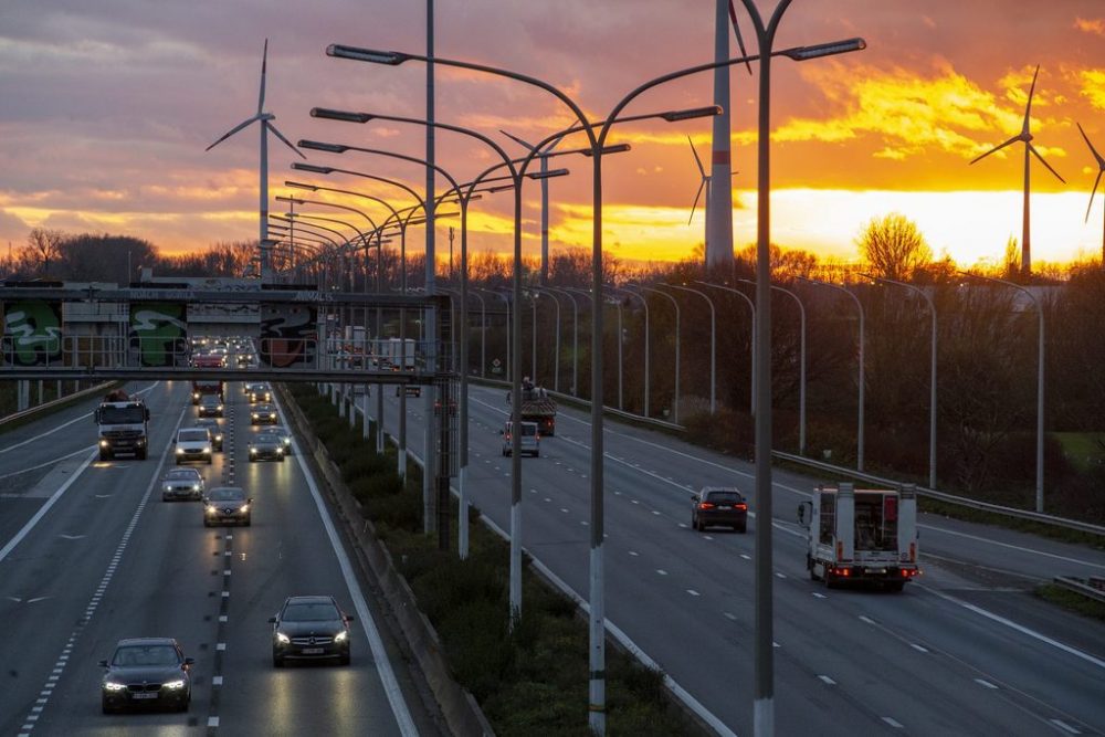 Бельгия: на трассе E17 возле Синт-Никлааса ограничат движение из-за ремонта дороги