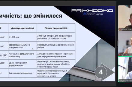 ЕБА в Харькове обсудила новые правила определения критичности предприятий