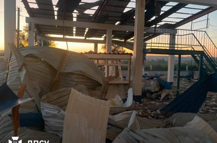 Из-за вражеской атаки поврежден пункт пропуска «Табаки»