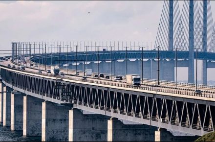Швеция: на мосту Эресунд на восемь недель ограничат движение из-за ремонтных работ