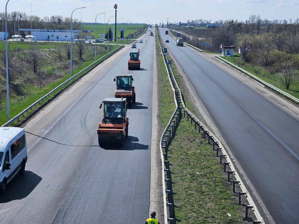 В Черкасской области отремонтировали участки дороги Киев – Одесса