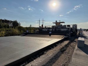 Строительство моста на Северном обходе Житомира готово наполовину