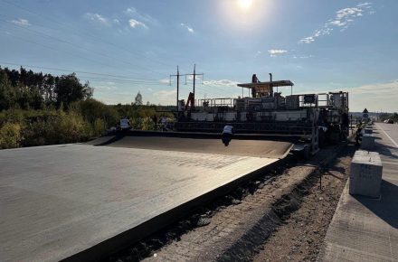 Будівництво мосту на Північному обігу Житомира готове наполовину