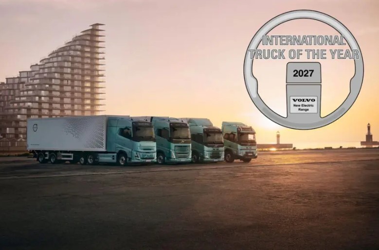 Новые электрические грузовики Volvo признаны «Международным грузовиком года 2027»