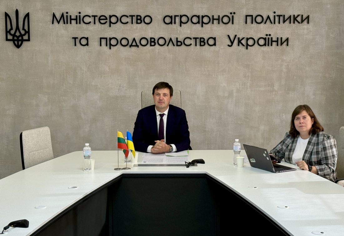 Україна і Литва обговорили експорт сільськогосподарської продукції та контроль за походженням зерна з РФ
