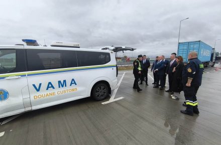 Таможня Украины изучила опыт мобильных подразделений порта Констанца в Румынии